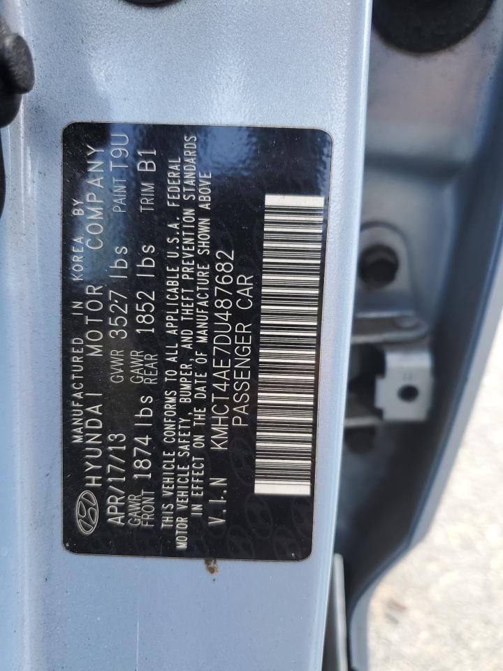 KMHCT4AE7DU487682 2013 Hyundai Accent Gls