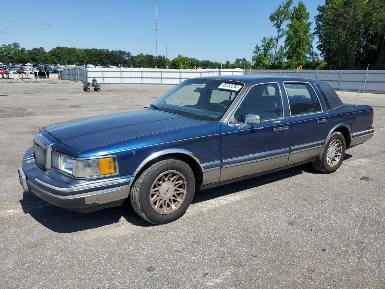 1LNCM82W9MY777927 1991 Lincoln Town Car Signature