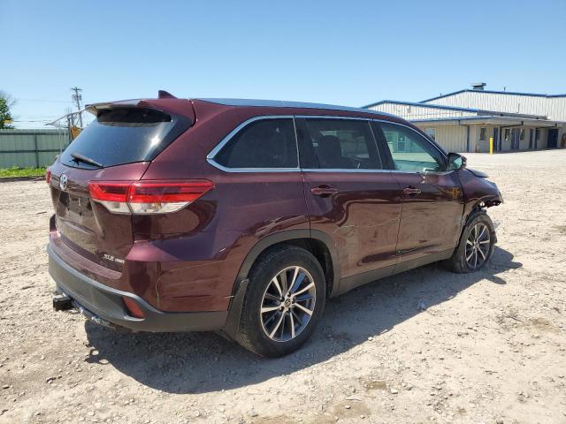 2019 Toyota Highlander Se VIN: 5TDJZRFH5KS718588 Lot: 56095124