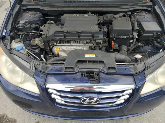 2010 Hyundai Elantra Blue VIN: KMHDU4AD7AU982744 Lot: 52850884