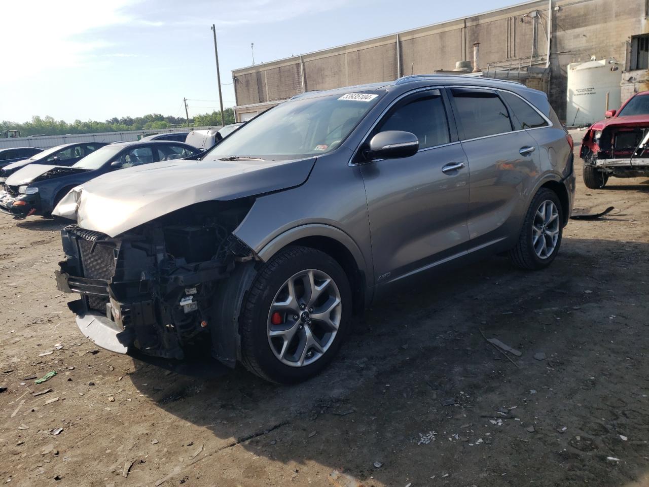 5XYPKDA57KG505783 2019 Kia Sorento Sx