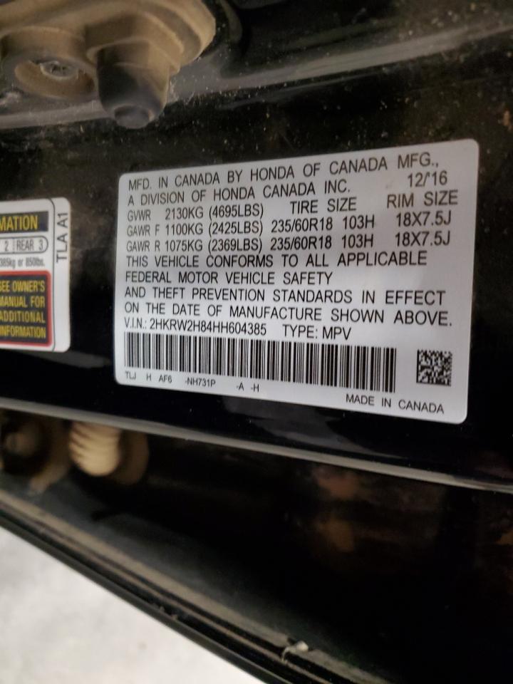 2HKRW2H84HH604385 2017 Honda Cr-V Exl