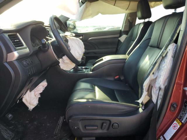 2019 Toyota Highlander Se VIN: 5TDKZRFH2KS352559 Lot: 55569884