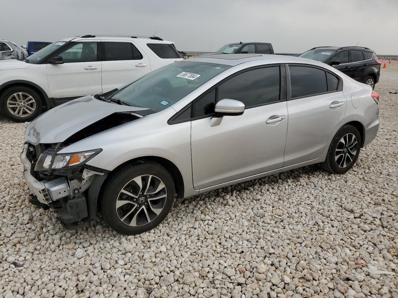 19XFB2F8XEE255542 2014 Honda Civic Ex