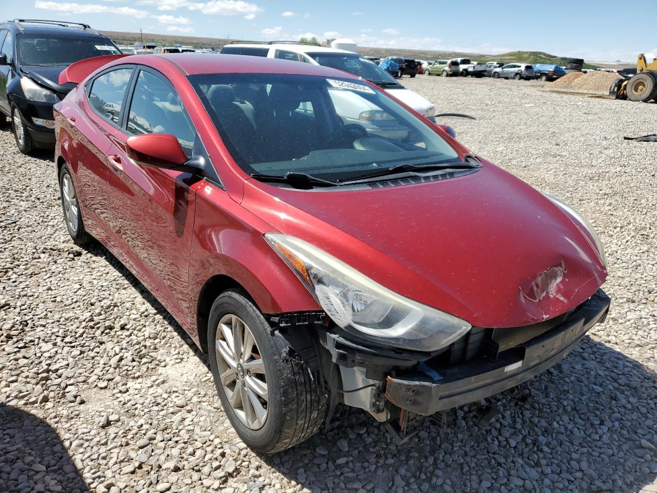 5NPDH4AE4EH542112 2014 Hyundai Elantra Se