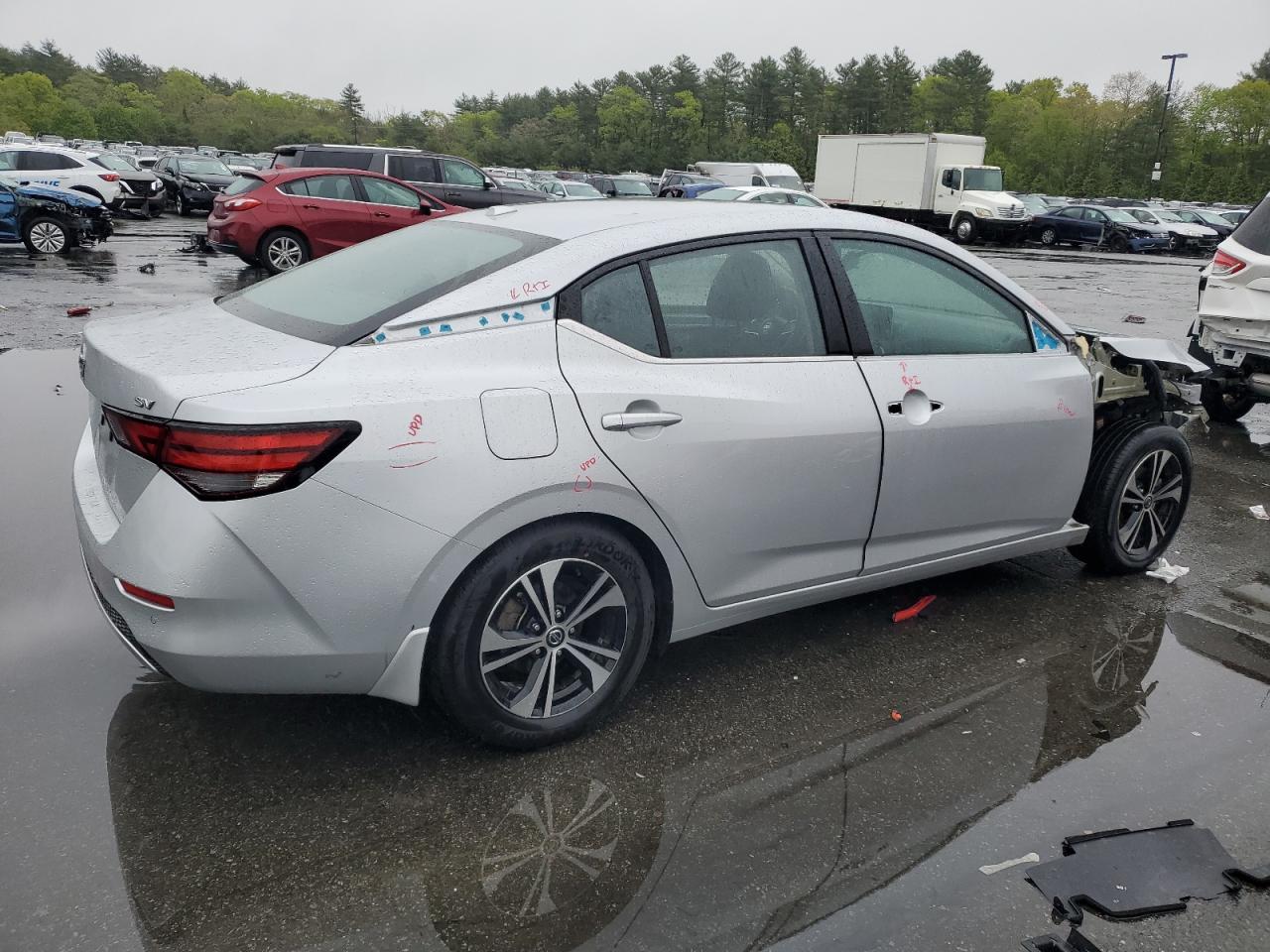 2021 Nissan Sentra Sv vin: 3N1AB8CV2MY206035