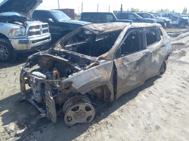 Lot #2540692979 2018 JEEP COMPASS SP salvage car