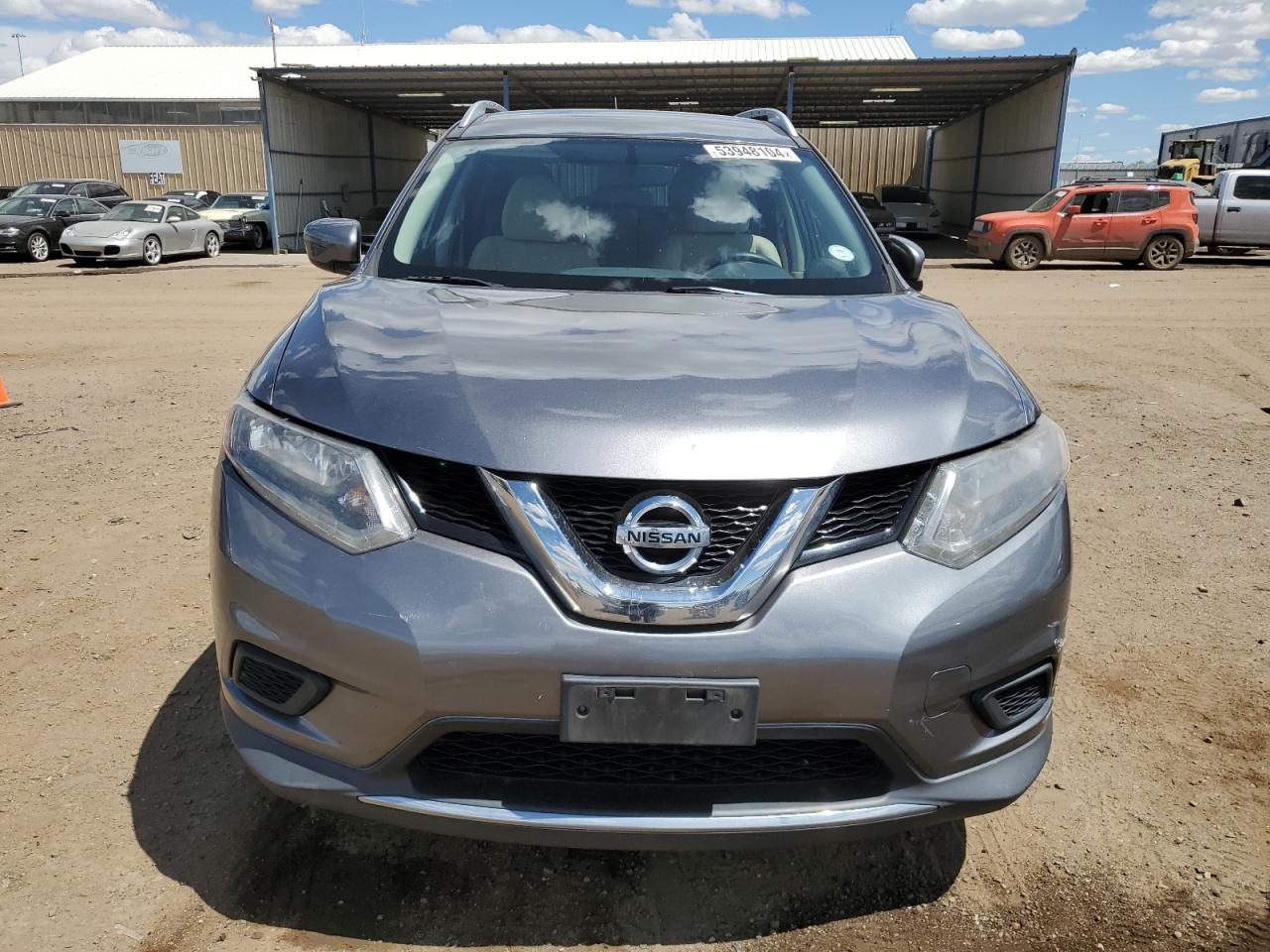 KNMAT2MVXGP597186 2016 Nissan Rogue S