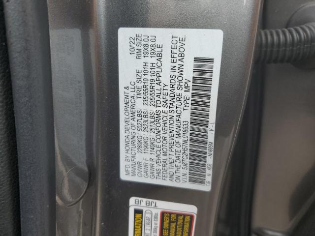 2022 ACURA RDX TECHNO - 5J8TC2H57NL018633