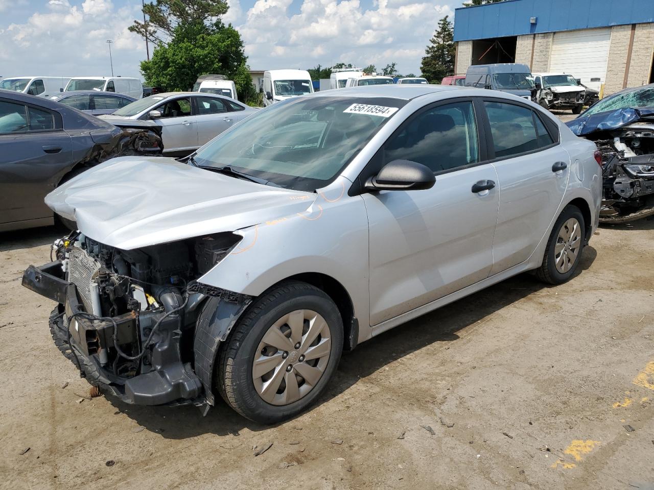 3KPA24AB9JE079893 2018 Kia Rio Lx