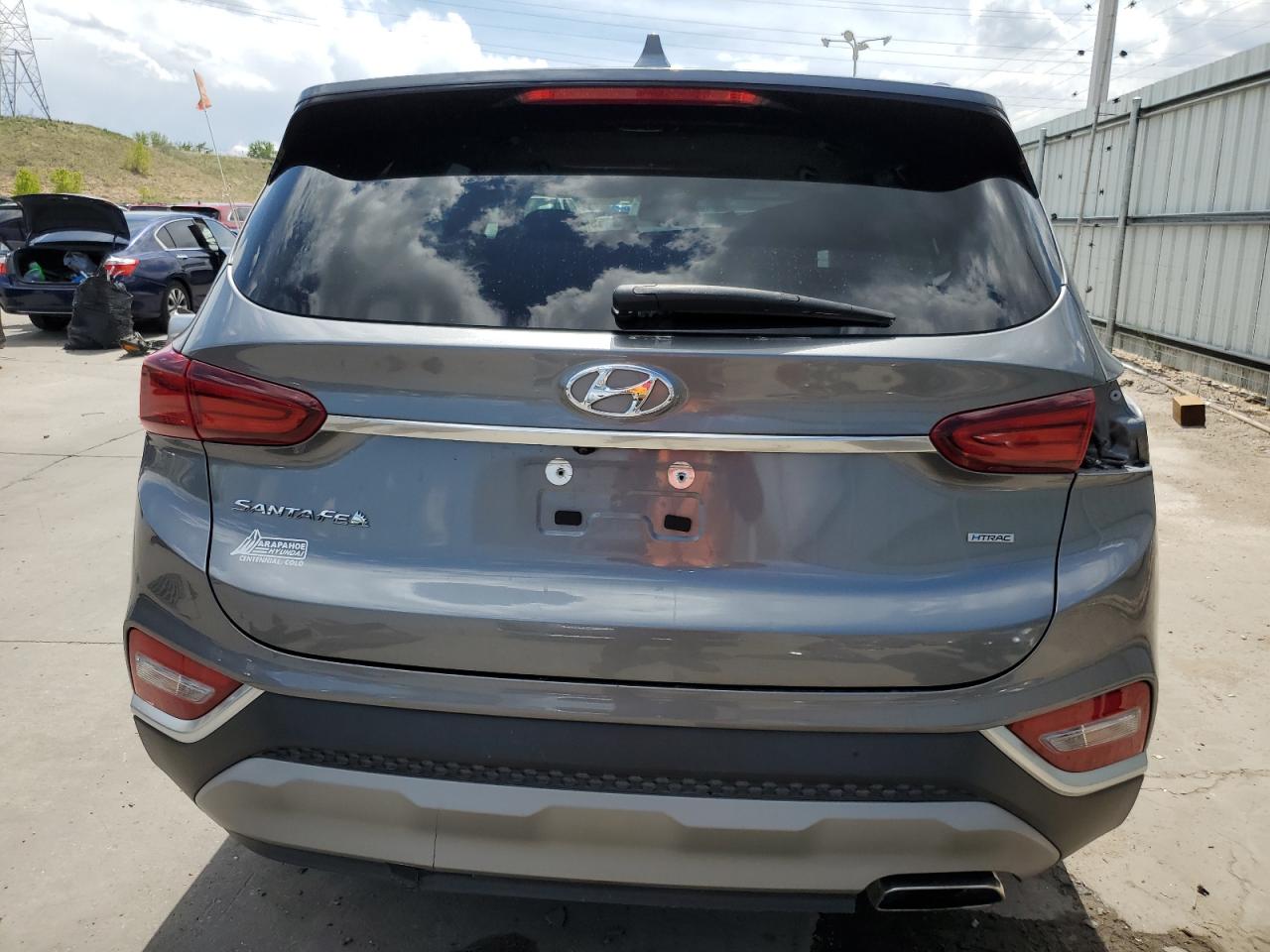 2019 Hyundai Santa Fe Sel vin: 5NMS3CAD9KH123057