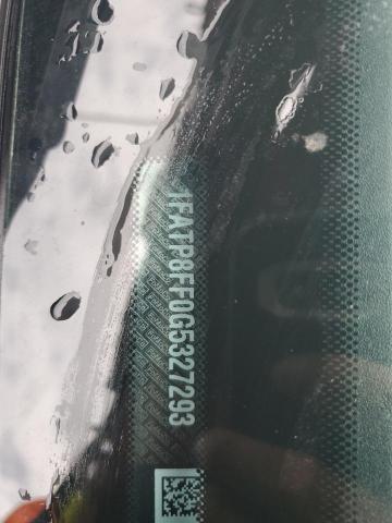 2016 Ford Mustang Gt VIN: 1FATP8FF0G5327293 Lot: 56759824