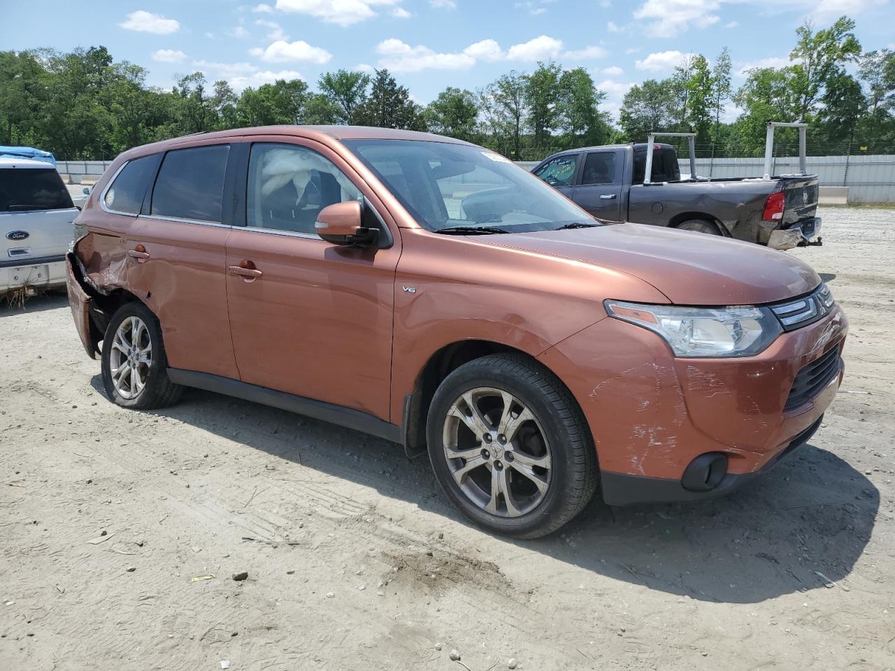 2014 Mitsubishi Outlander Gt vin: JA4JZ4AX0EZ018623