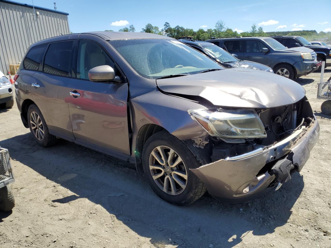 2014 Nissan Pathfinder S vin: 5N1AR2MN1EC640246