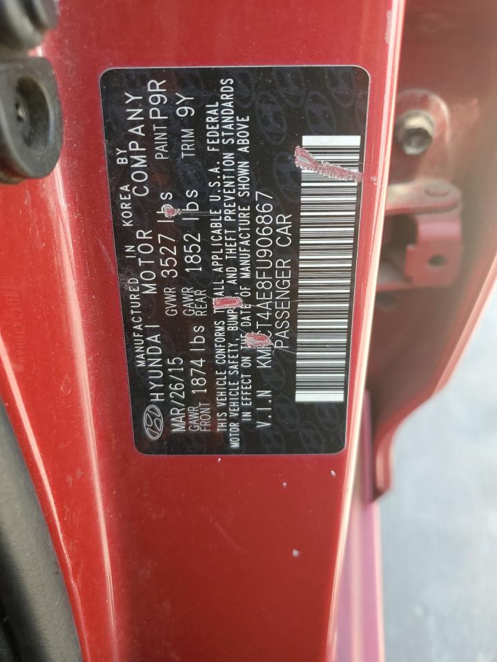 KMHCT4AE8FU906867 2015 Hyundai Accent Gls