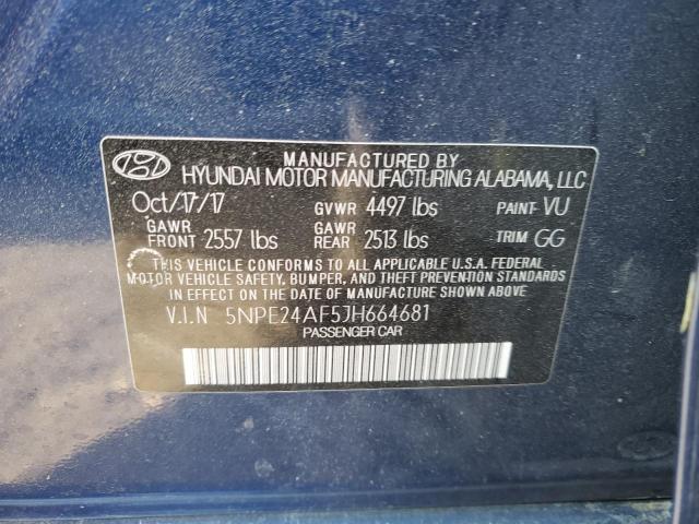2018 HYUNDAI SONATA SE - 5NPE24AF5JH664681