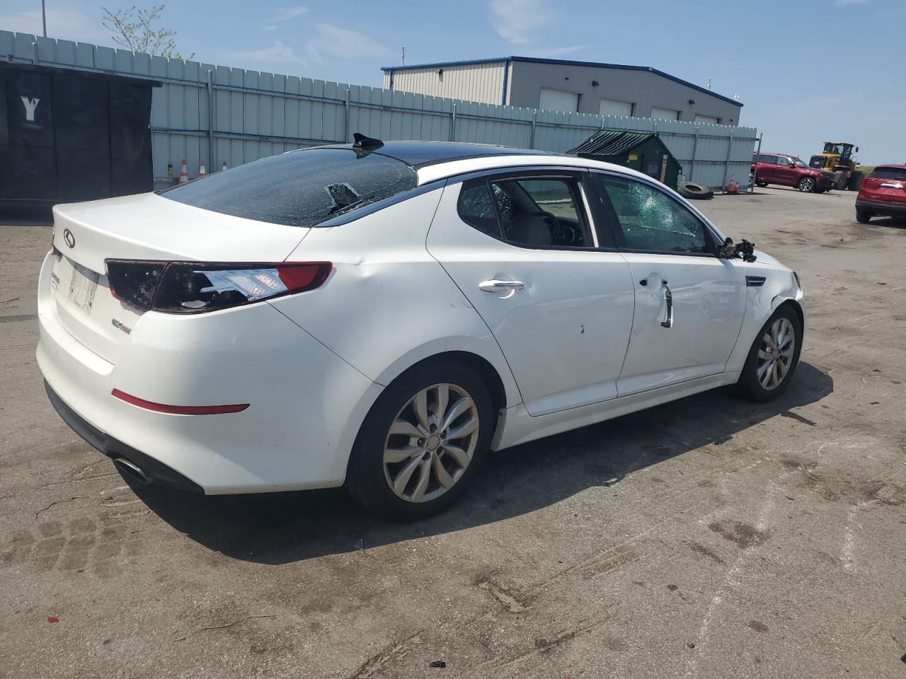 5XXGN4A74EG267893 2014 Kia Optima Ex