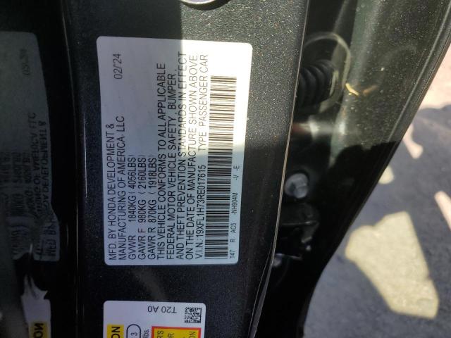 2024 HONDA CIVIC EXL - 19XFL1H73RE017615