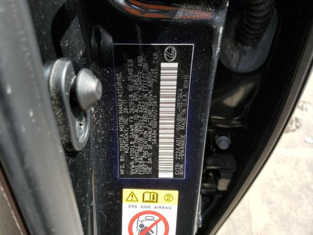 2017 Lexus Es 350 VIN: 58ABK1GGXHU075874 Lot: 54649174