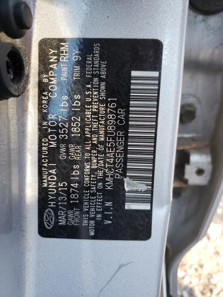 KMHCT4AE5FU898761 2015 Hyundai Accent Gls