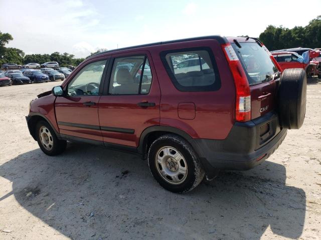 2006 Honda Cr-V Lx VIN: SHSRD78506U425886 Lot: 55134874