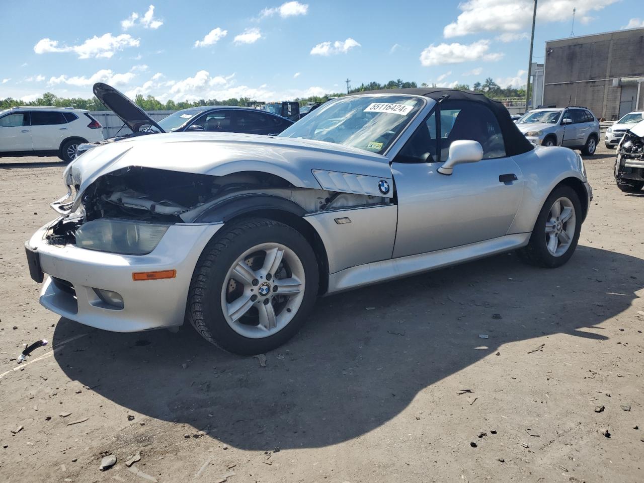 WBACN33441LM02132 2001 BMW Z3 2.5