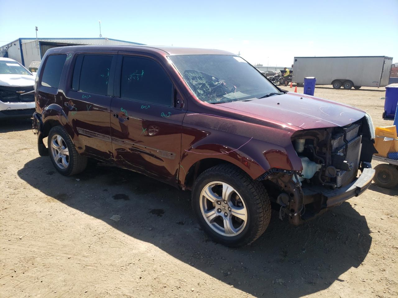 5FNYF4H50CB074405 2012 Honda Pilot Exl