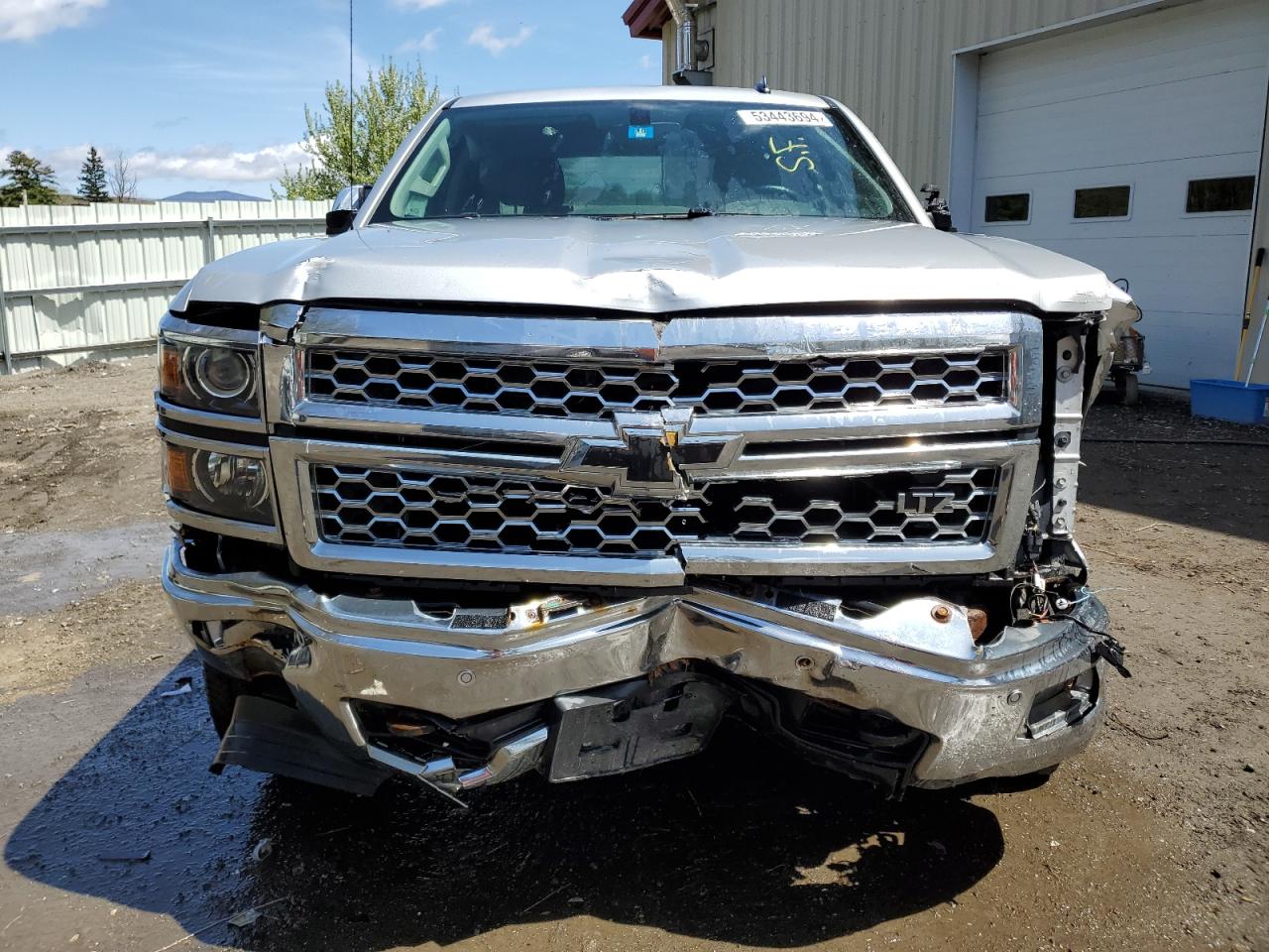 2014 Chevrolet Silverado K1500 Ltz vin: 3GCUKSEC9EG368819