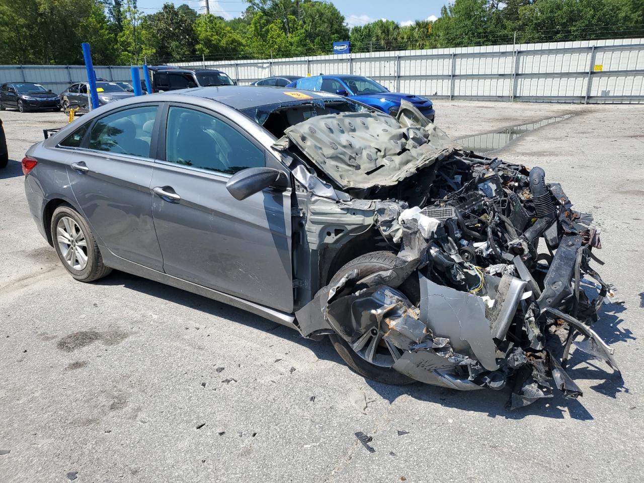 Lot #2986737148 2013 HYUNDAI SONATA GLS