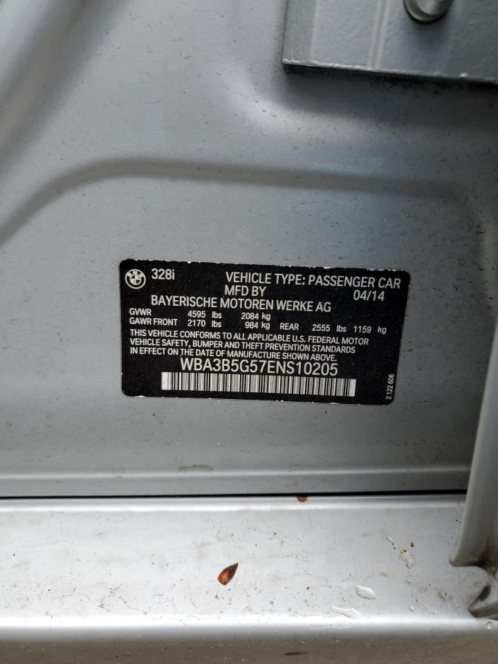 WBA3B5G57ENS10205 2014 BMW 328 Xi Sulev