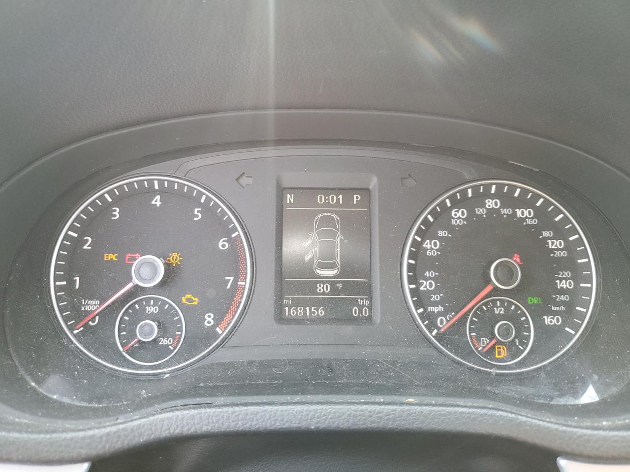 1VWBP7A30DC125586 2013 Volkswagen Passat Se