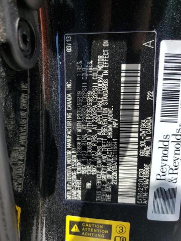 2013 Lexus Rx 350 VIN: 2T2ZK1BA7DC116641 Lot: 55737214