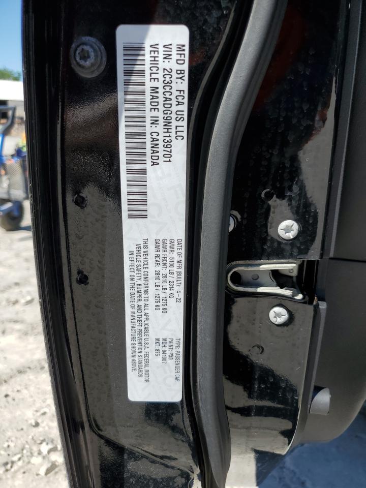 2C3CCADG9NH139701 2022 Chrysler 300 Touring L