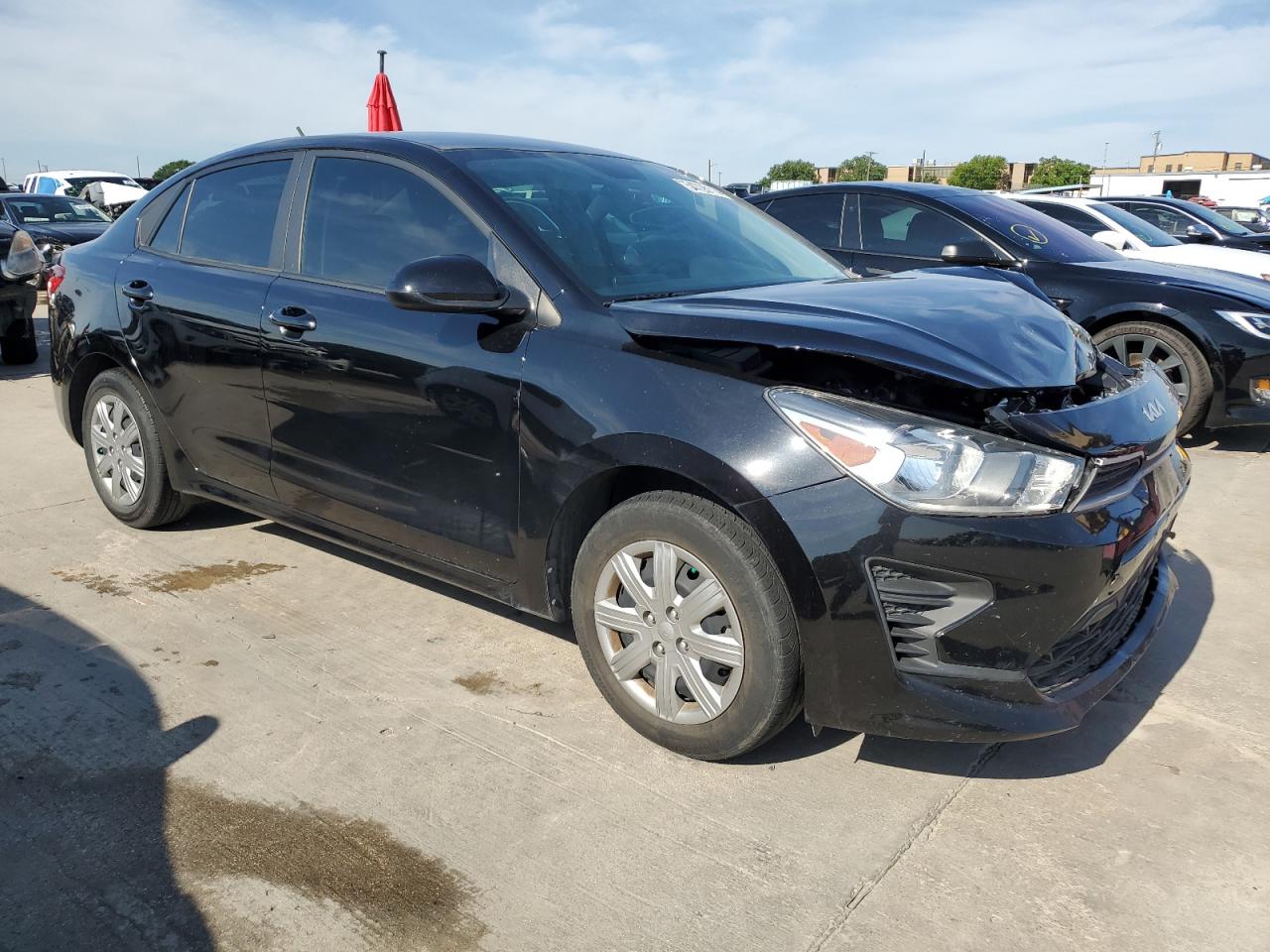 2022 Kia Rio Lx vin: 3KPA24AD6NE487033