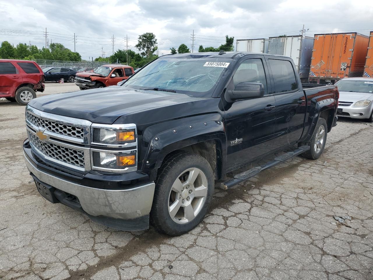 3GCUKRECXEG560419 2014 Chevrolet Silverado K1500 Lt