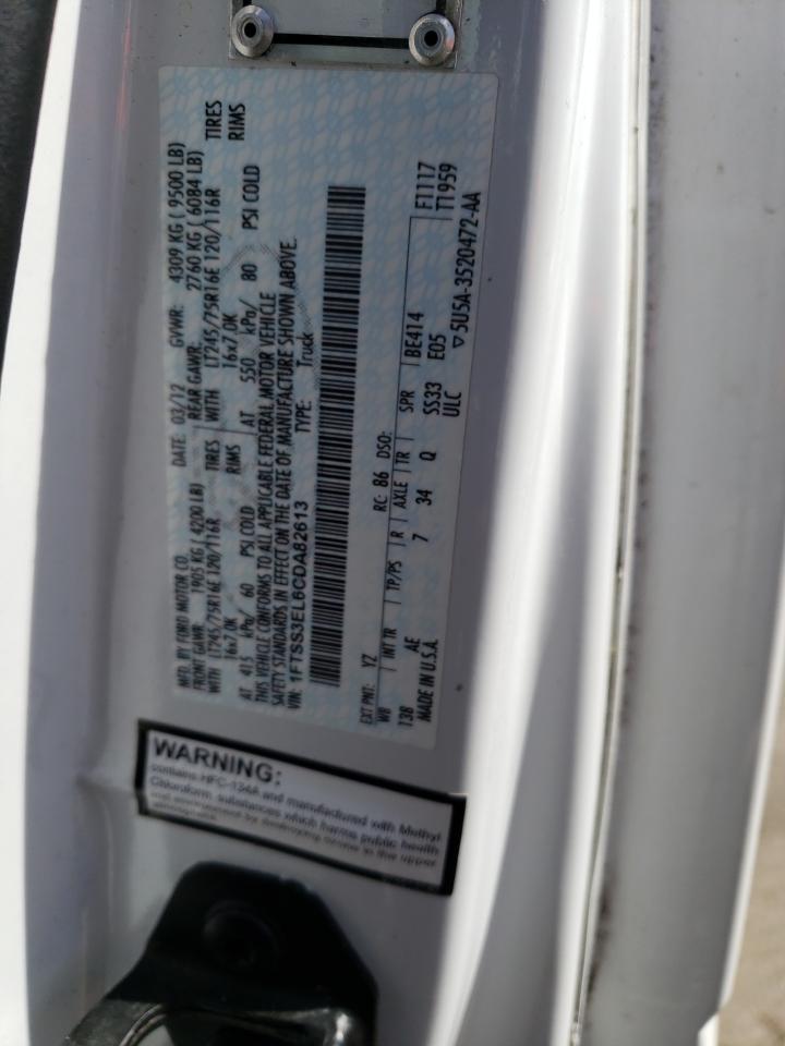 1FTSS3EL6CDA82613 2012 Ford Econoline E350 Super Duty Van