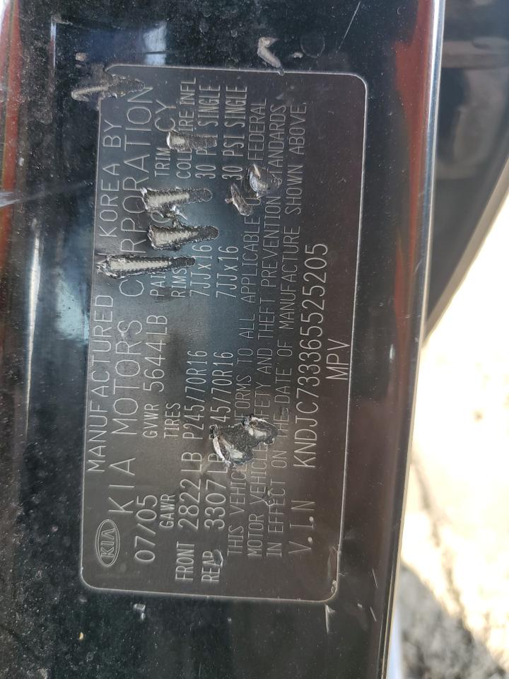 KNDJC733365525205 2006 Kia Sorento Ex