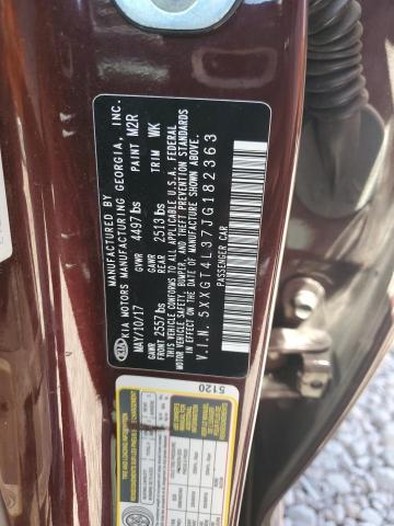 2018 Kia Optima Lx VIN: 5XXGT4L37JG182363 Lot: 56908964