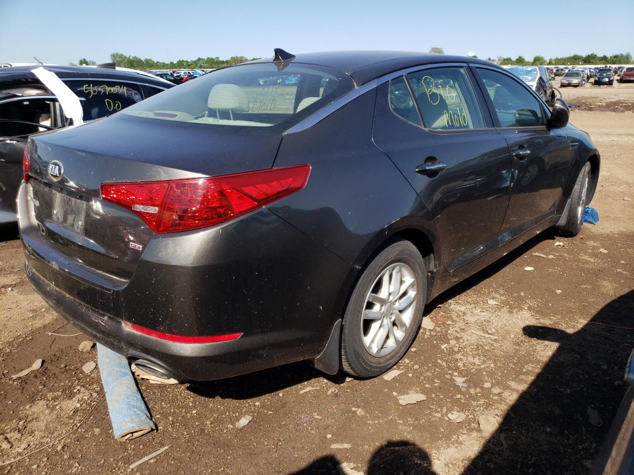 2013 Kia Optima Lx vin: 5XXGM4A74DG175457