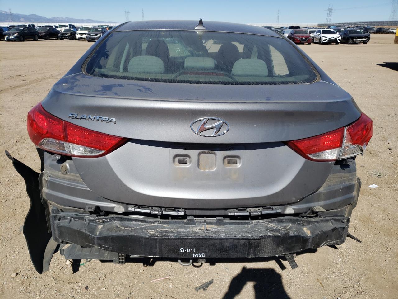 5NPDH4AE6DH290605 2013 Hyundai Elantra Gls