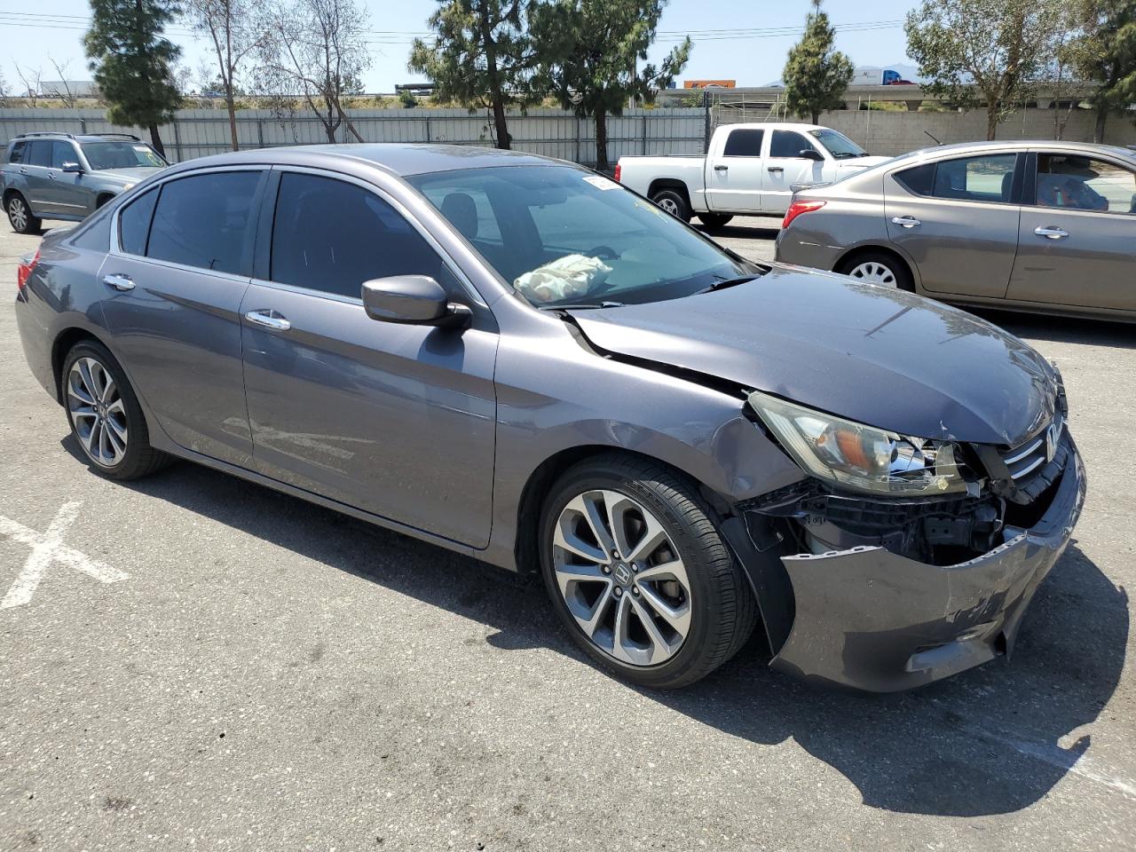 1HGCR2F50EA203796 2014 Honda Accord Sport