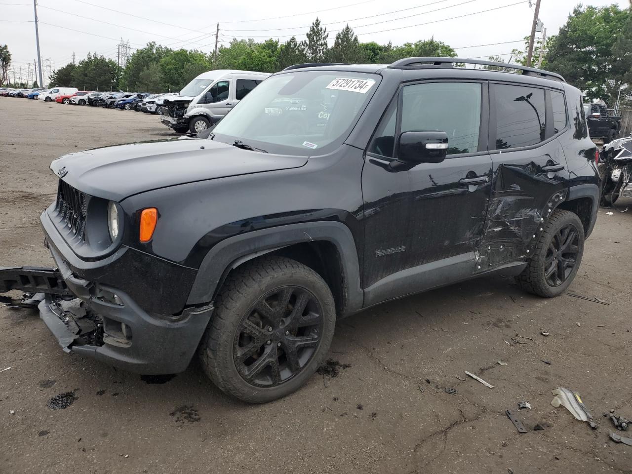 2017 Jeep Renegade Latitude vin: ZACCJBBB2HPG00495