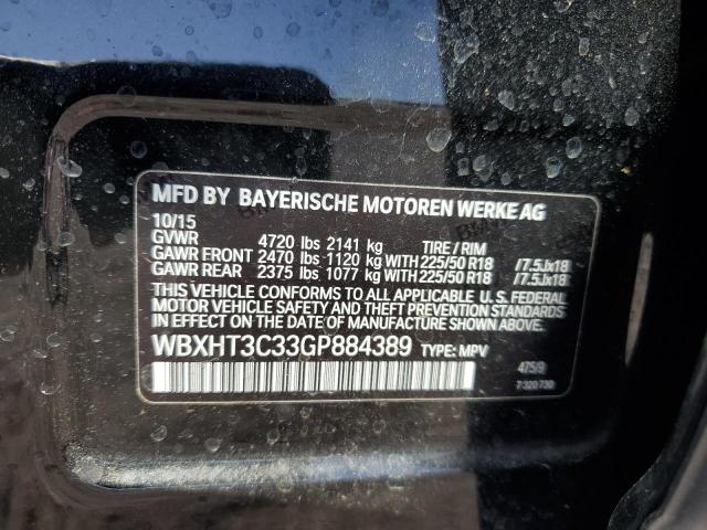 VIN WBXHT3C33GP884389 2016 BMW X1, Xdrive28I no.13