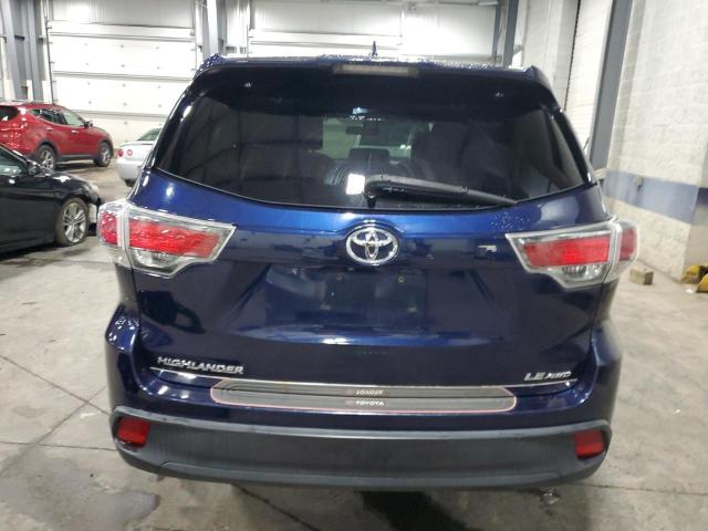 2015 Toyota Highlander Le VIN: 5TDBKRFH4FS102685 Lot: 53448944