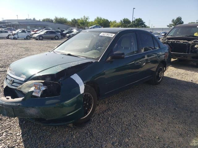 2001 Honda Civic Lx VIN: 2HGES15511H618324 Lot: 54276474