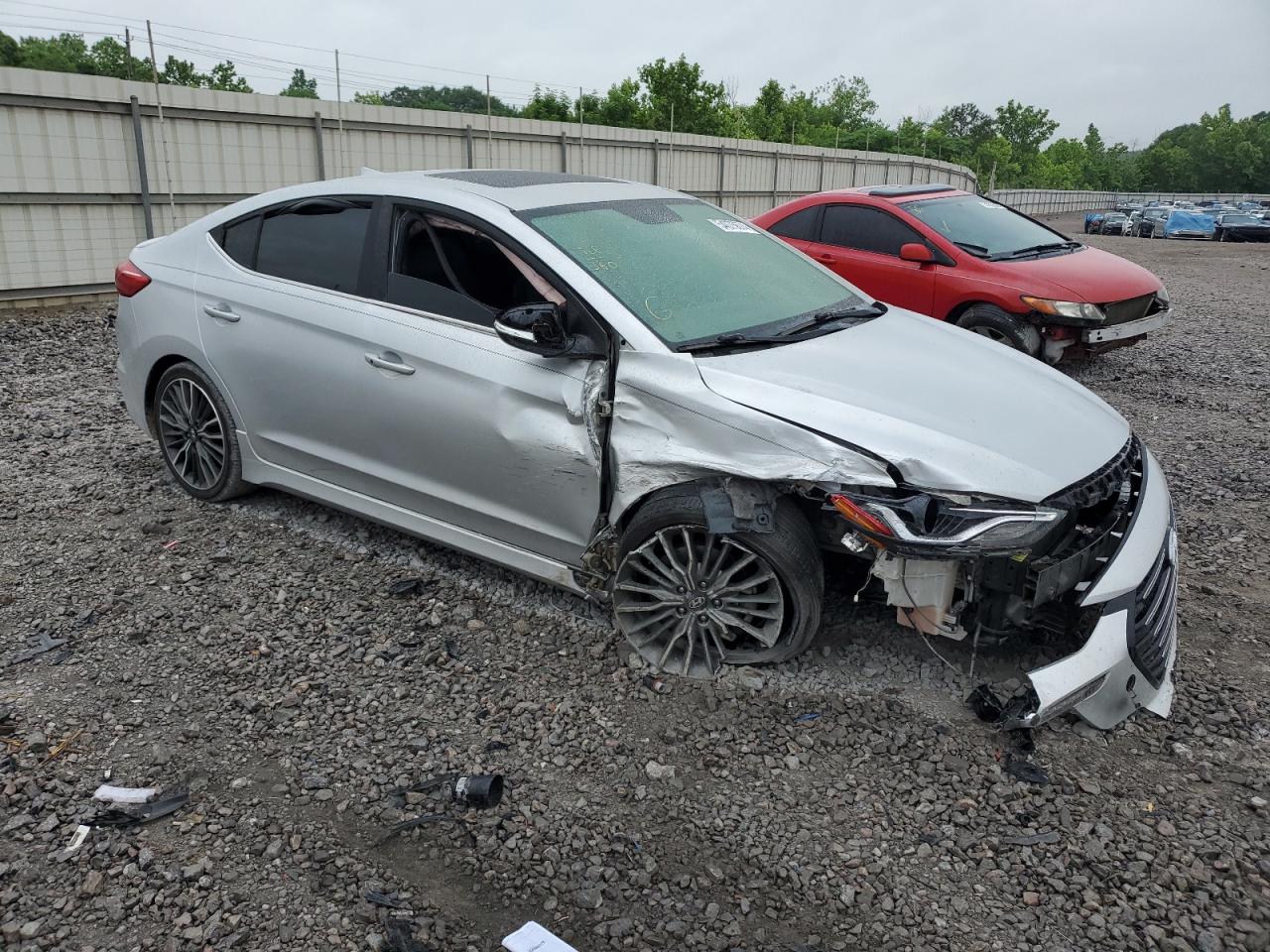 KMHD04LB9JU506227 2018 Hyundai Elantra Sport