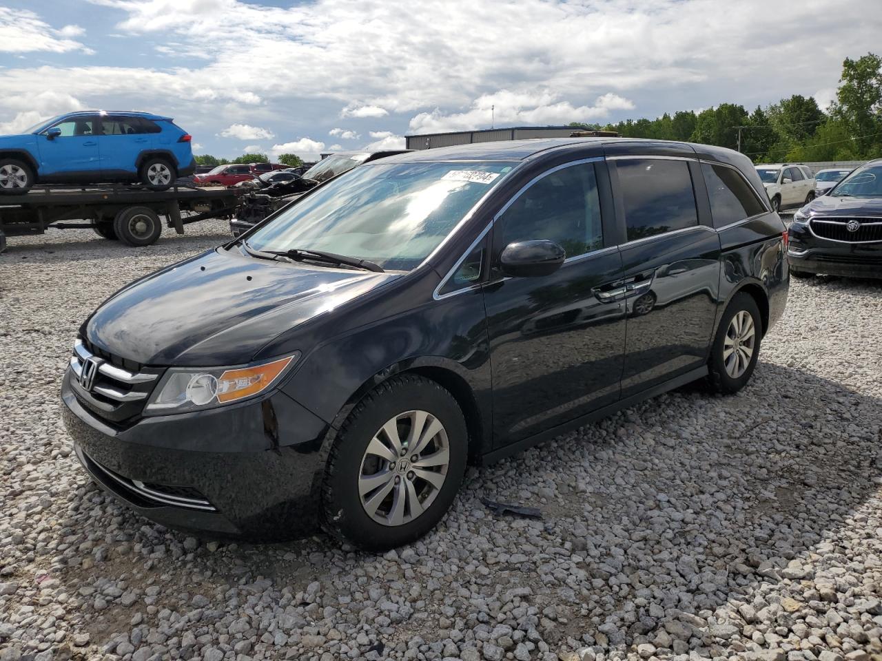 5FNRL5H62HB022907 2017 Honda Odyssey Exl