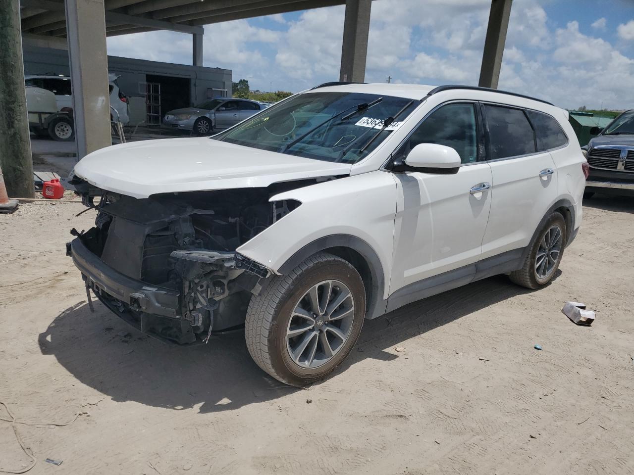 KM8SMDHF1JU280210 2018 Hyundai Santa Fe Se