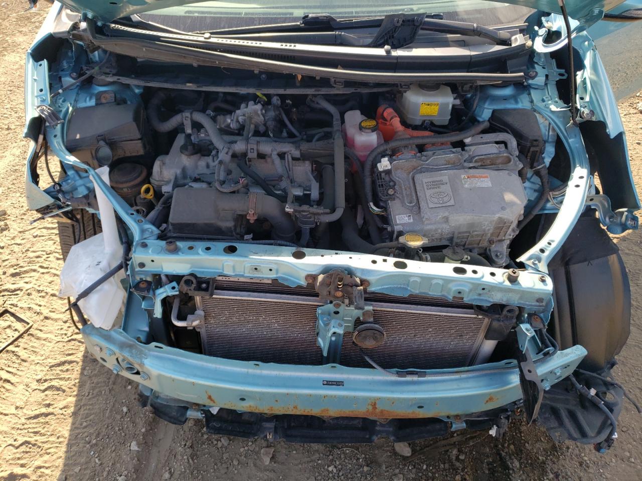 JTDKDTB36E1074904 2014 Toyota Prius C