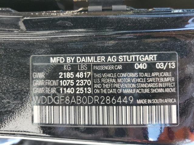 VIN WDDGF8AB0DR286449 2013 Mercedes-Benz C-Class, 3... no.13